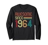 Photo Gallery awesome since 1964 58 years old retro vintage 58th birthday maglia a manica Photo Gallery awesome since 1964 58 years old retro vintage 58th birthday maglia a manica
