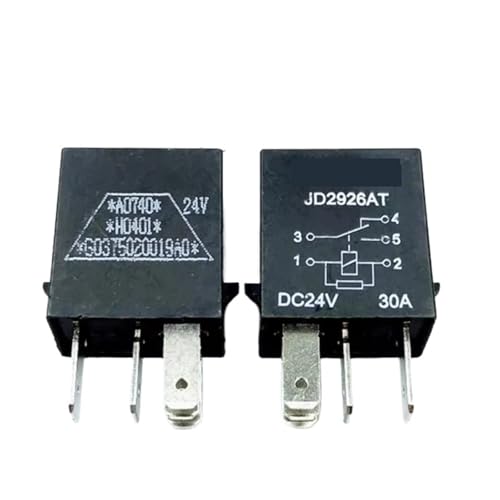 Relais JD2926AT 24V 30A 5 broches idéal pour la rénovation électrique des camions et camping-cars