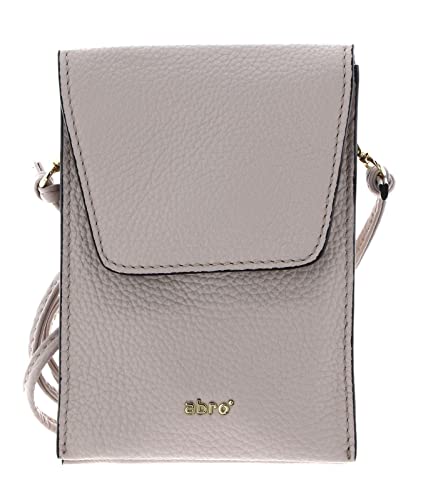 Abro Leather Adria Mobile Phone Bag Camilla Beige