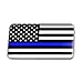 Thin Blue Line American Flag Metal Rectangle Lapel Hat Pin Tie Tack Pinback