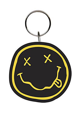 Empire Interactive Nirvana  Smiley  Goma Llavero  Tamaño Aprox. 5 cm