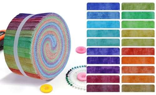 Tissu pour matelassage en rouleau de gelée pur coton supérieur pour patchwork et haute couture