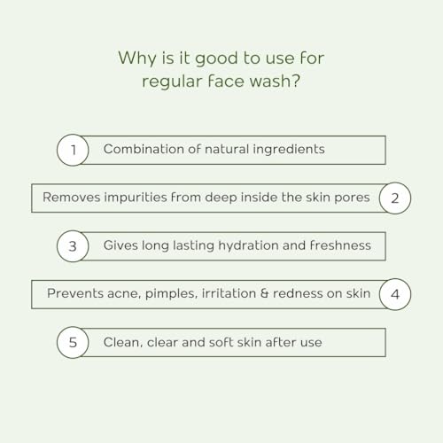 Image of Roop Mantra Ayurvedic Aloe Vera Face Wash With Tulsi & Neem | Deep Cleansing And Hydrating| Paraben & Sulphate Free| Reduces Acne And Blemishes| Natural Glowing Skin For Men & Women | 115ml(Pack Of 2)
