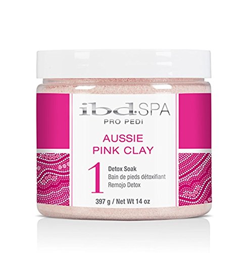 IBD Spa Pro Pedi Aussie Pink Clay Detox Soak 14 oz