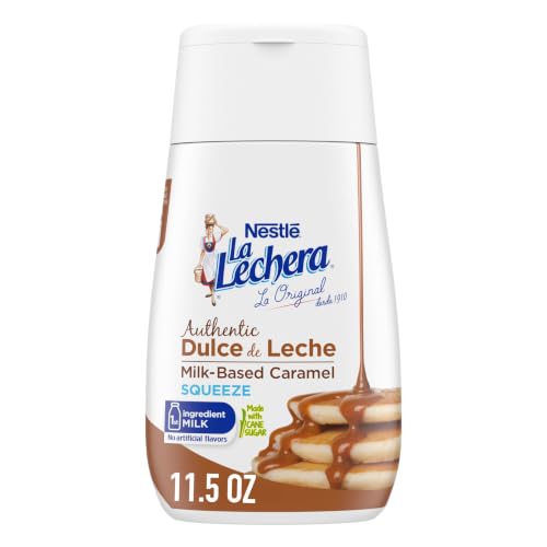 Nestle La Lechera Dulce de Leche Caramel Sauce 11.5 oz | Milk-based caramel sauce; squeeze bottle; 11.5 oz