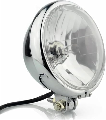 Phares de moto optique avant vintage universel pour personnalisation cafe racer et bobber