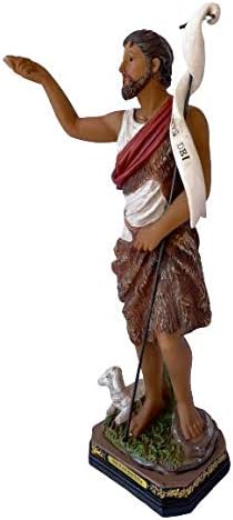 Miniatura 4 de miSantuario San Juan Bautista - Estatua de resina de 12 pulgadas #25315/12