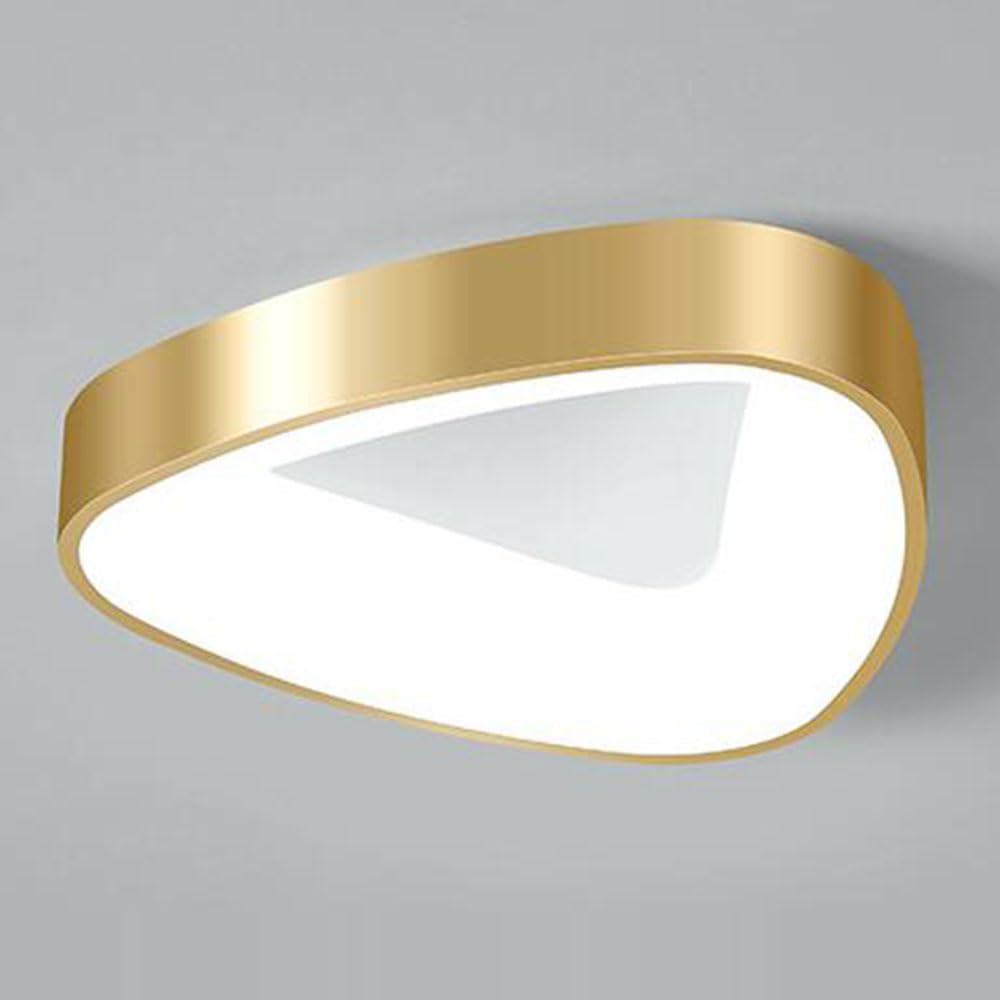 Plafonnier pour chambre cuisine et salon lampe LED design triangulaire