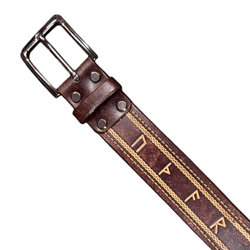 Regius LeatherWorks' 1.5" Men's Leather Belt | Full-Grain Cowhide Leather | For Casual Dress or Heavy Duty Work3