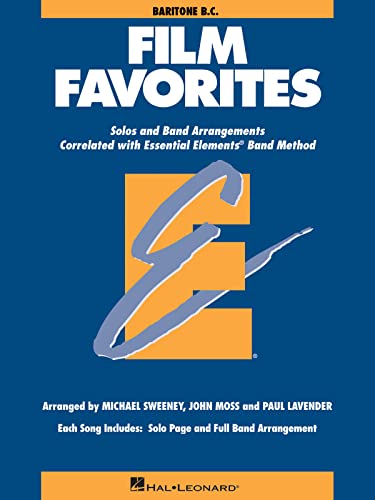 Film Favorites: Baritone B.C. | Sheet Music Book for Beginner Concert Band Players Level 1-1.5 | Movie Themes Collection for Solo & Ensemble Performance | Essential Elements Series for Students image 3