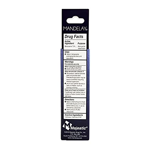 Mandelay Male Genital Desensitizer 1 Oz #TOP3
