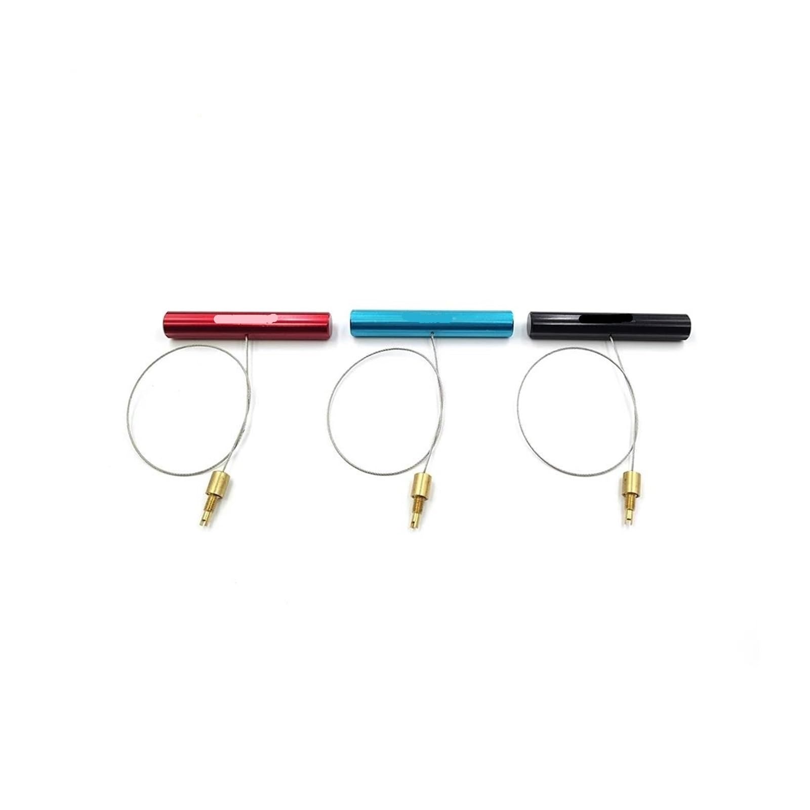 Extractor De Válvulas Aire Aluminio para Motocicletas | Herramienta Universal Instalación Y Extracción para Cambio Neumáticos | Accesorios para Motos Motocross(3 Colors Set)