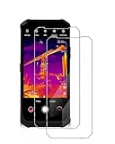 2 Packung Displayschutz für AGM G3 PRO Smartphone,HD-Vollbild Gehärtetes Glas Film Guard, Blasenfrei,HD klar, Ultra widerstandsfähig, Kratzschutz
