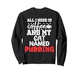 Pudding Cat Name GIfts With Coffee