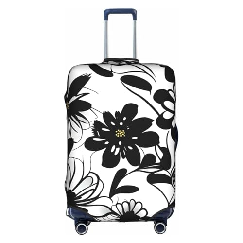 Housse de protection pour valise extensible fleurie chic pour des vacances sans rayures