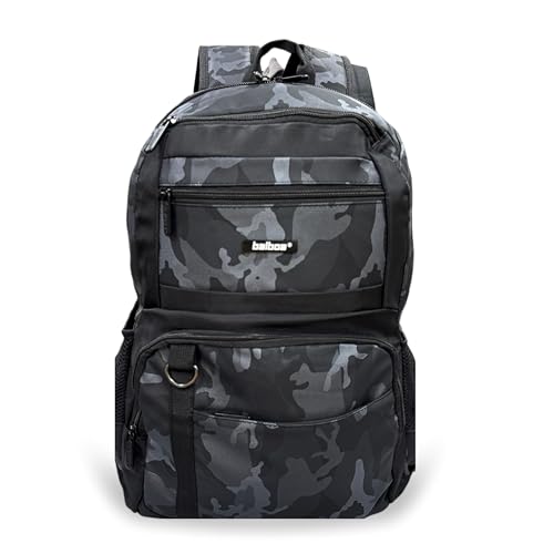 Balboa Mochila de Costas Camuflada Urbana Juvenil AMZ- 274 Compartimento para Notebook, Urbano e esportivo, Alças acolchoadas e ergonômicas