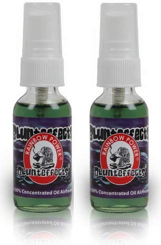 Blunteffect Blunt Effects 100% Concentrated Air Freshener Car/Home Oder Neutralizing Spray (2 Pack) [Pick Your Scent] (Rainbow Power)