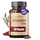 Astaxanthin 8 Mg Depot Kapseln - 2 Monatsvorrat - 60 Kapseln – Hochdosiert - Vegan