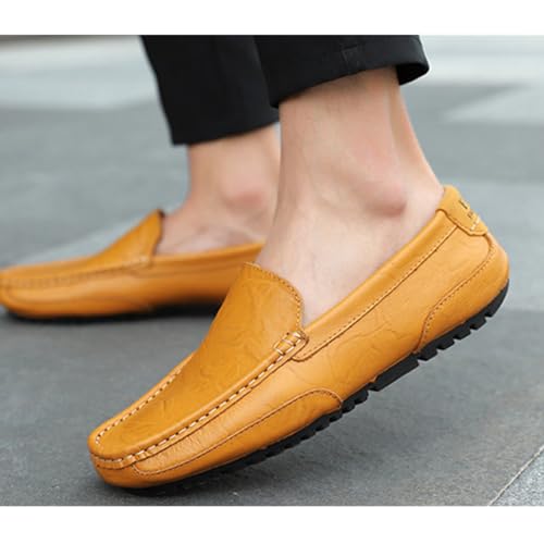 Men's Driving Soft Sole Penny Loafers Slip on Loafer Shoes2
