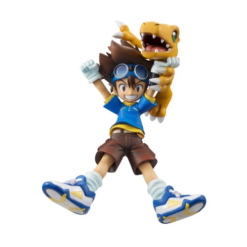 Digimon Adventure Yagami Taichi y Agumon Evita Réplicas con la Serie G.E.M. Japonesa
