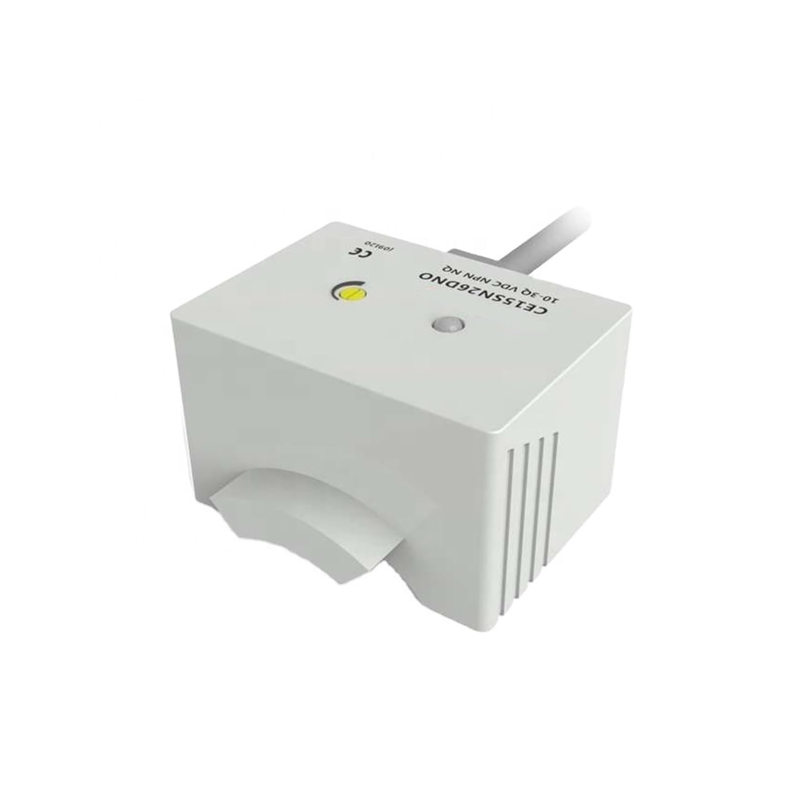 Sensor de proximidad capacitivo de 3 hilos for nivel de tubería de plástico (no empotrado)