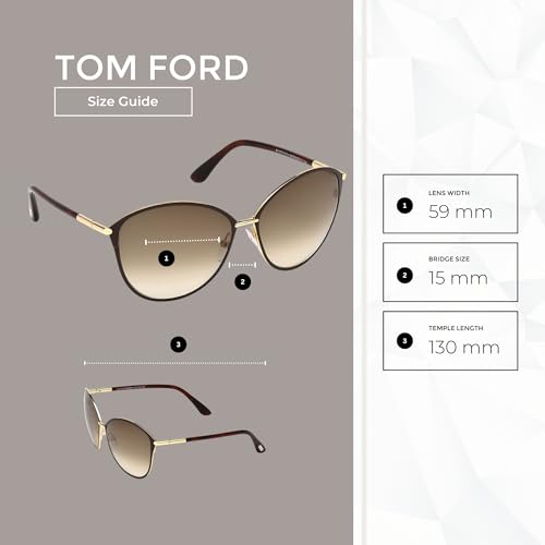 Tom Ford FT0320 Penelope Round Sunglasses for Women +BUNDLE with ACCESSORY EYEWEAR KIT4