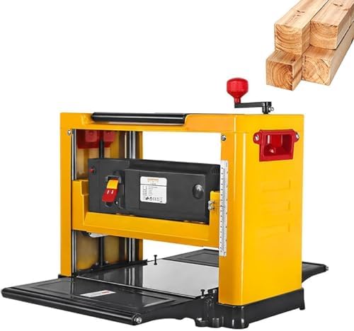 Electric Wood Planer, 2000W Power & 8000RPM Speed for Smooth Woodworking, Adjustable Thickness for DIY Projects & Professional Use
