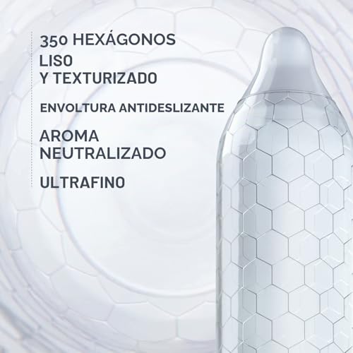 Miniatura 2 de Lelo Hex Respect Xl, Condones Extralargos Con Mayor Resistencia, Preservativos Talla Grande, 58 Mm De Diámetro Paquete De 36