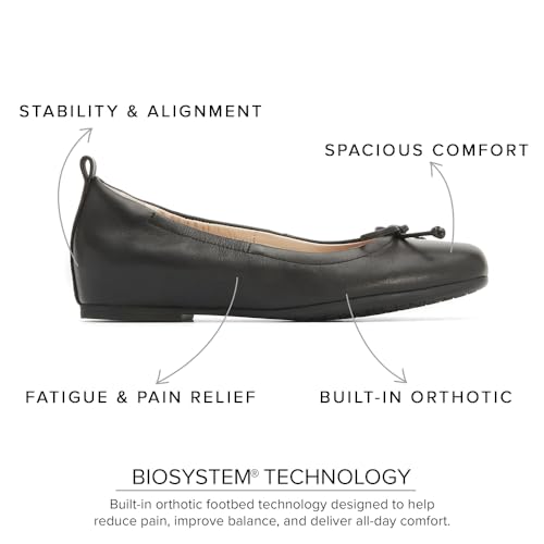 ABEO Cadence Bow Ballet Flats for Women | Built-in Metatarsal Pad | Arch Support Flats Shoes | Ball of Foot Pain Relief | Built-in Metatarsal Pads Women | Ball of Foot Cushions for Women2