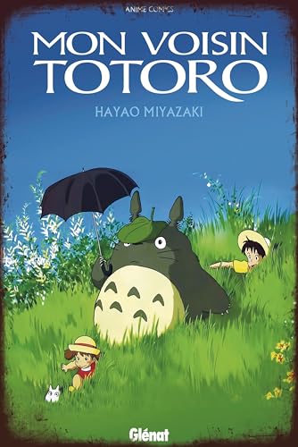 Placas Decorativas de Metal, Diseños de Dibujos Animados, 20x30 cm, Multicolor, Estilo Vintage, Acabado Mate, Piezas para Decoración de Paredes (Totoro 2)