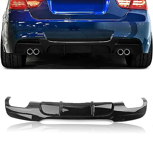 Diffuseur arrière de pare-chocs BMW E90 E91 M Sport 2005-2012 noir PP