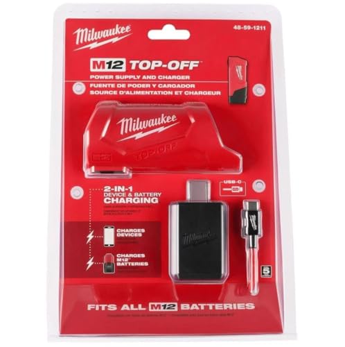 Milwaukee Electric - M12 TOP-Off Power Supply and Charger