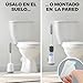 Escobilla Baño con Dispensador Jabon Imagen de Escobilla Baño con Dispensador Jabon