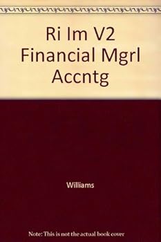 Paperback Instructor's Manual: Im V2 Financial Mgrl Accntg Book