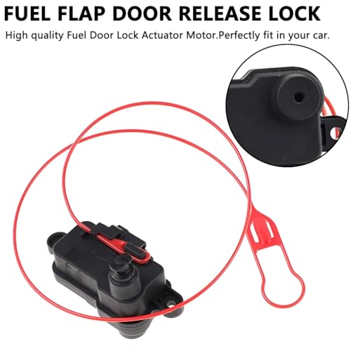 CGEAMDY Actuador Puerta Combustible Para Coche, Actuador Universal Bloqueo De La Tapa Del Depósito Combustible, Motor Universal Bloqueo Puerta Tanque De Fuelóleo Accesorios Automoción - imagen 5