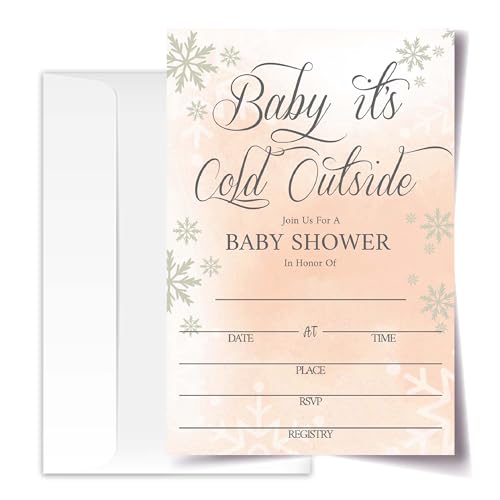 Cartes d'invitation 10,2 x 15,2 cm et enveloppes assorties pour correspondance et fêtes