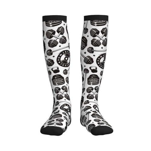 Image of Compression Socks for Women Men Circulation Graduated Supports Socks for Running Travel Nurse Athletic Sports