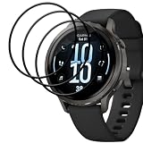 AnnhanT Vetro Temperato per Garmin Venu 4 41mm Pellicola Protettiva, 3 Pezzi [9H/Anti Graffio] Pellicola Vetro