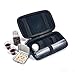 BROADMAN CHURCH SUPPLIES Portable Communion Set - Traveler, Black, 25 Cups