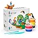 Hey Clay Birds - Colorful Kids Modeling Air-Dry Clay, 18 Cans with Fun Interactive App