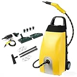 Giuggiolared 3.5L Dampfreiniger, 3000W leistungsstarker Multifunktions-Dampfreiniger mit 6 Zubehörteilen, für Haus, Böden, Fliesen, Fugen, Möbel, Matratzen, Fenster, Autos & mehr
