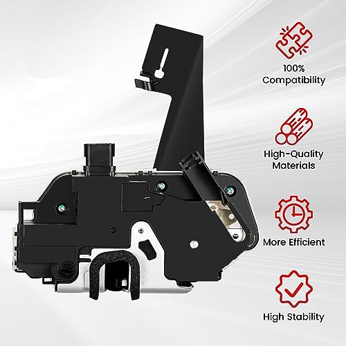 Image of SYERAL Power Door Lock Actuator w /Latch Assembly 937-652 Rear Left Driver Side Door Latch Compatible with Ford Escape 2008-2012, Compatible with Mercury Mariner 2008-2011