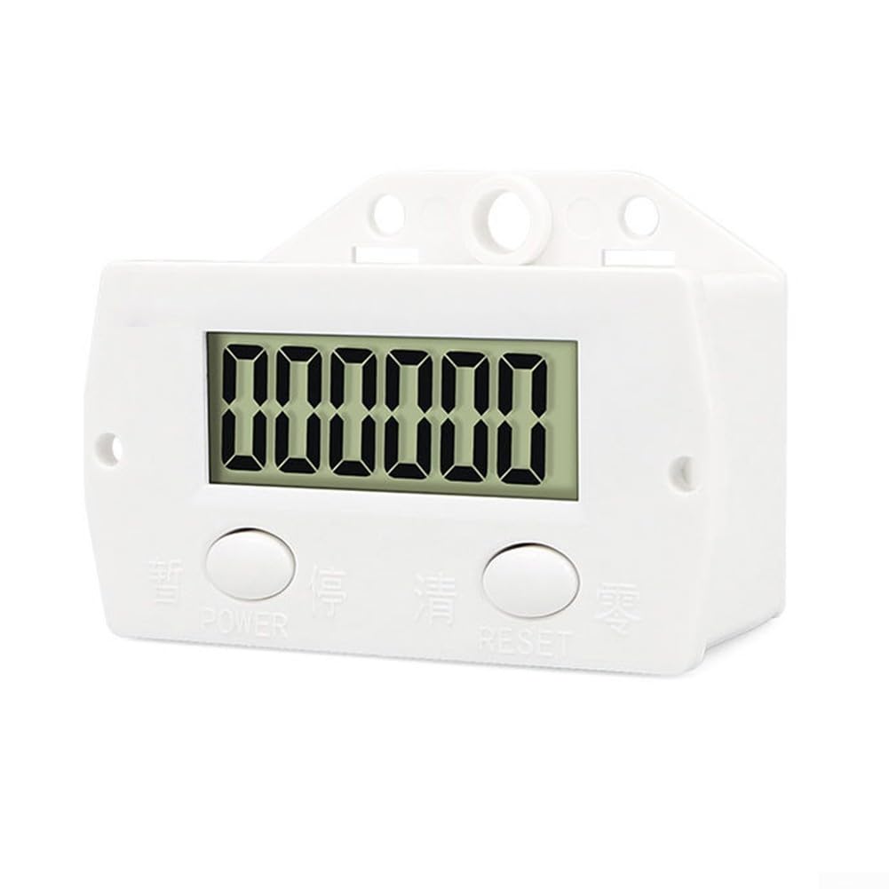 Compteur numérique électronique à 6 chiffres avec interrupteur magnétique à capteur inductif pour comptage industriel de poinçons, impression, textile, équipement de réparation automobile