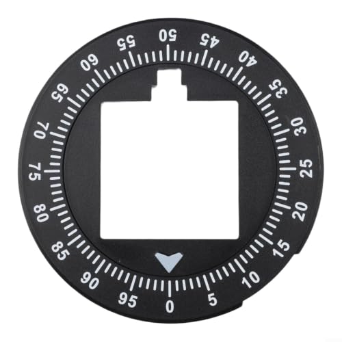 Escala precisa de 1 a 100 en panel de ajuste compatible para molinillo 3