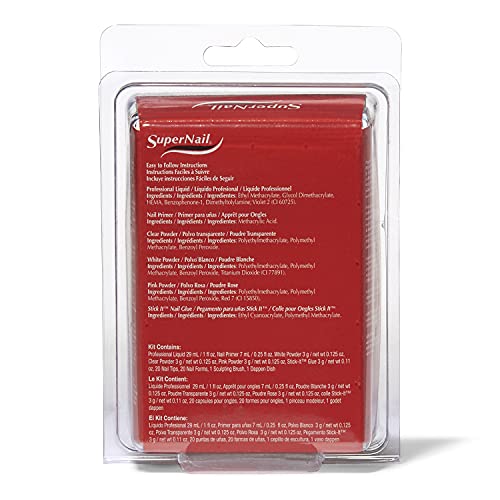 Kit de Inicio Acrílico French Super Nail miniatura 2