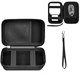 Travel Case for UCOMX/Anker MagGo 3-in-1 Charging Station, Magnetic Foldable Station Storage Holder Bag, Cable Charger Organizer Case for Apple Watch Fast Charger Cable and Adapter, Box Only(Black)