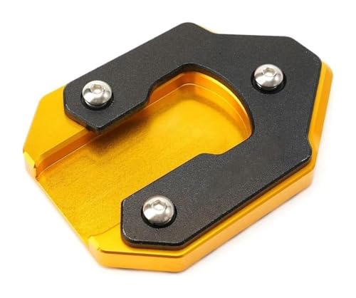 Extension béquille Vulcan S 650 en aluminium CNC anodisé or de haute précision
