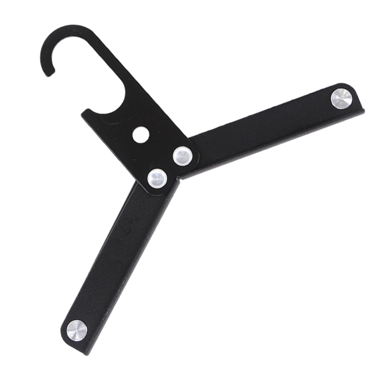 Unomor Foldable Hanger Foldable Drying Rack Foldable Clothing Rack Clothes Hangers Hanger Childrens Hangers for Clothes Creative Hanger Clothes Hanger Giant Towel Pegs Black