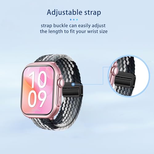 Correa de Nylon Trenzado para Smartwatch SWGOTA G62 miniatura 6