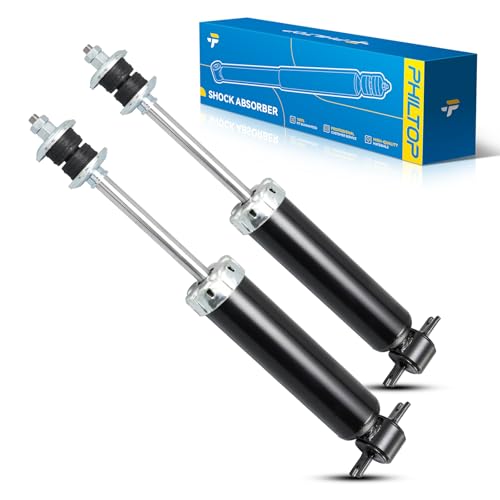 Image of PHILTOP Front Shock Assembly for 1982-2003 S10 1991-2003 GMC Sonoma 1995-2005 Blazer 1983-1994 S10 Blazer 1983-1991 S15 Jimmy 1987-1995 LLV 344040 * 2 - Quick Fit Suspension Replacement | 1983-1985, 1994-2003 Chevrolet S10 2.2L RWD, 1988-2003 Chevrolet S10 4.3L RWD, 1995-2005 Chevrolet Blazer 4.3L RWD